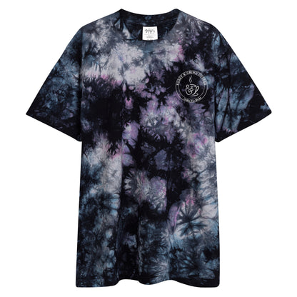 Oversized Roast & Grind Tie-Dye T-Shirt